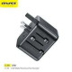 Awei C-39 35W GaN Universal Travel Adapter – 5-Port Multi-Function Fast Charger,International Plug for EU/UK/US/AU