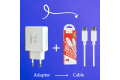 GearUP 45W Fast Charger + Hoco 1m PD Fast Charging Cable 60W – Combo