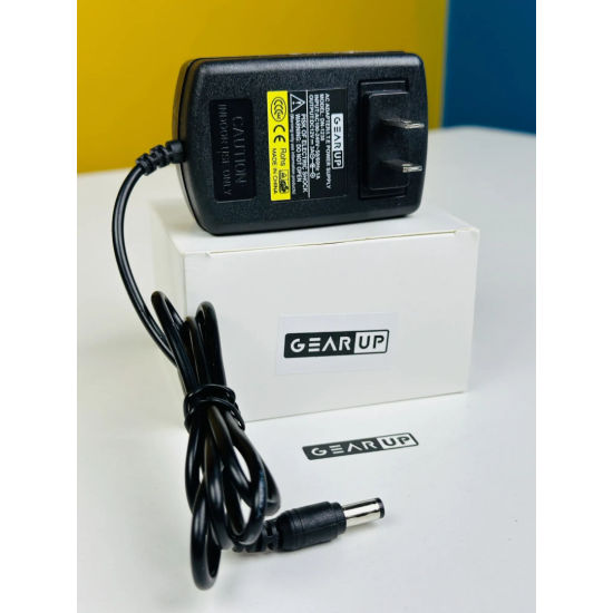 GearUP 12V/3A Power Adapter for WGP and Router (AC 100-240V To DC 12V, 3A)