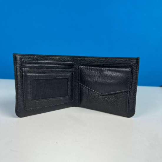 Men’s Stylish Leather Wallet – Black Color