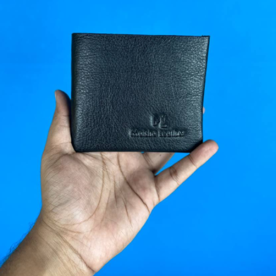 Men’s Stylish Leather Wallet – Black Color