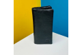 Men’s Stylish Long Leather Wallet – Black Color
