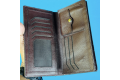 Men’s Stylish Long Leather Wallet – Brown Color