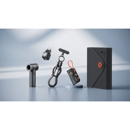 Havit STK011 4-in-1 Combo – Mini Fan, 5000mAh Power Bank, 20W Fast Charger & PD60W USB-C Cable