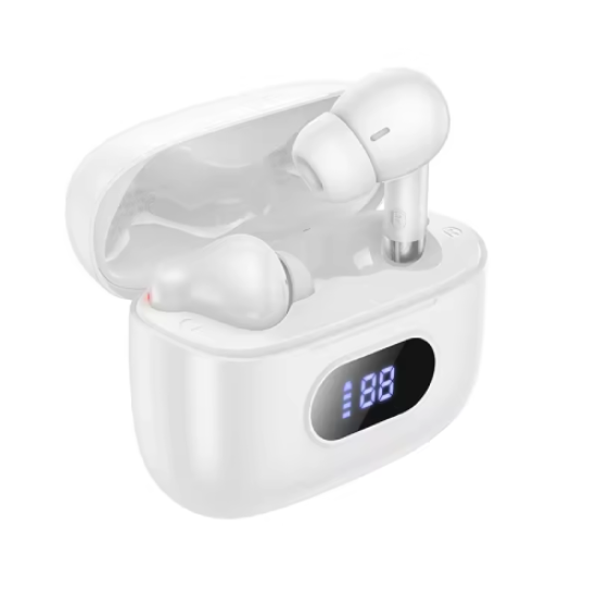HOCO EQ2 Plus Wireless Bluetooth Earbuds – White
