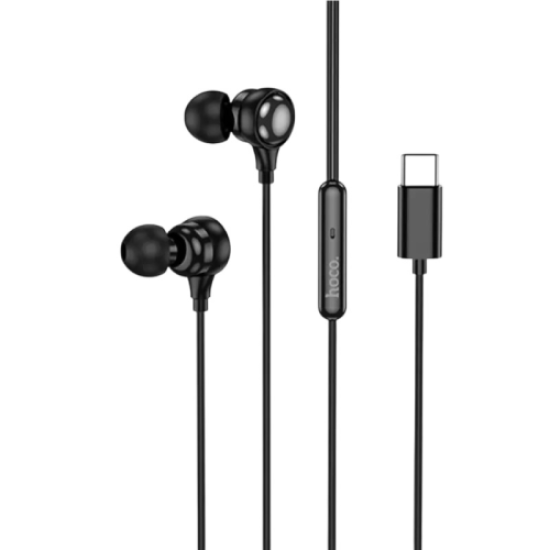 Hoco M116 Type-C Universal Headset – Black