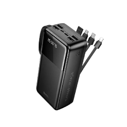 Hoco MMJ-13 Rest 30000mAh Power Bank with Built in Cables