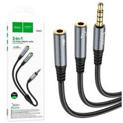 HOCO UPA21 3.5mm male to 2*3.5mm female Audio Cable Adapter