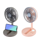 JYSUPER JY-2215 Folding Rechargeable Fan With LED Light – Random Color