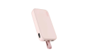 Momax PD5 20000mAh 22.5W Power Bank with Type-C Cable – Pink