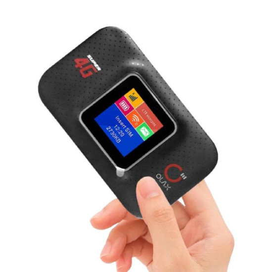 OLAX MF982 4G LTE Pocket Router – Black Color
